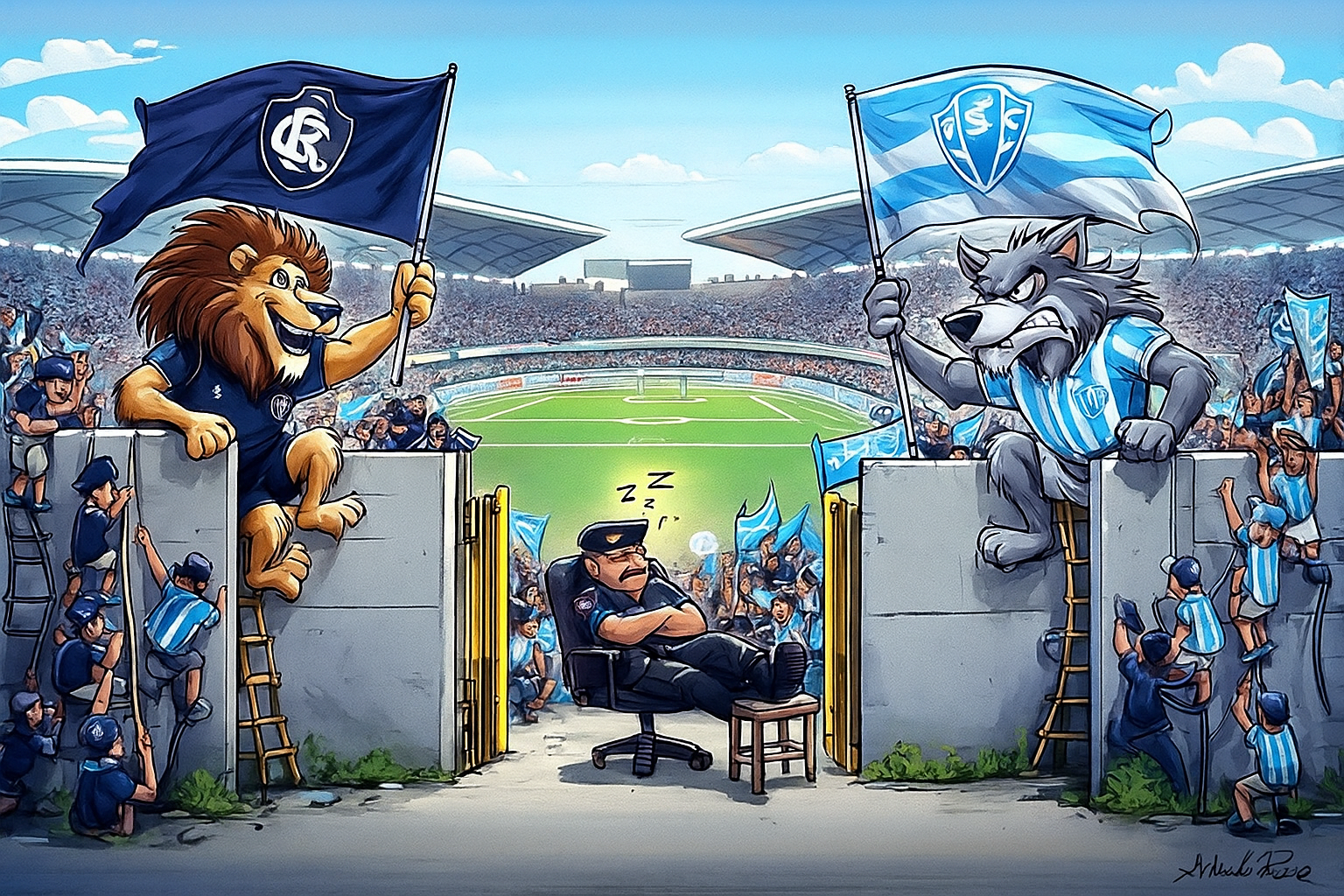 Re-PA no Mangueirão e o eco do placar Avaí 3 x 1 Remo lá na Ressacada.